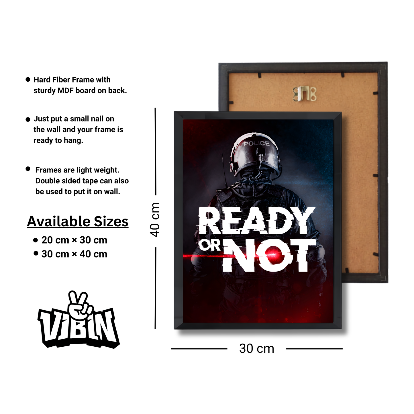 Ready or not Gaming Poster #432
