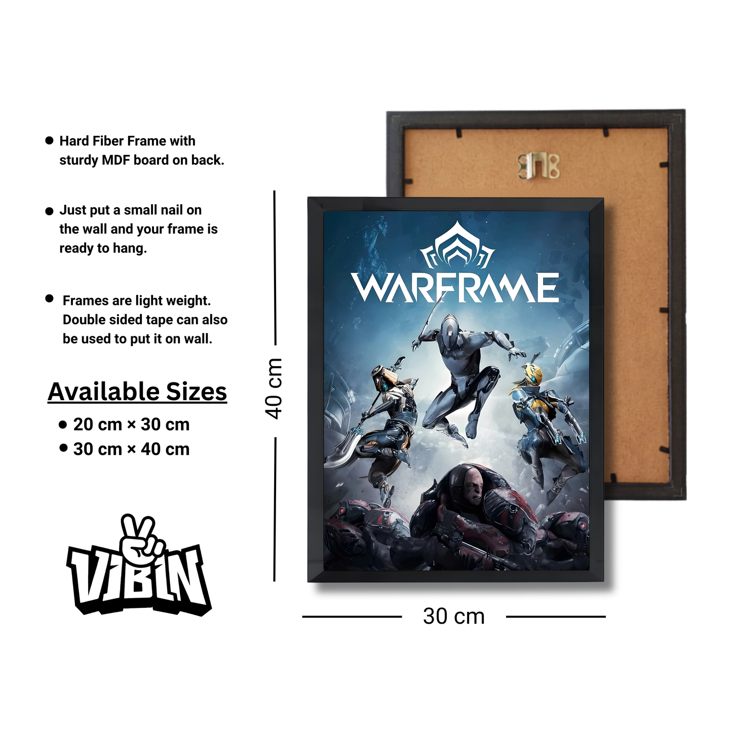 Warframe Gaming Poster #436