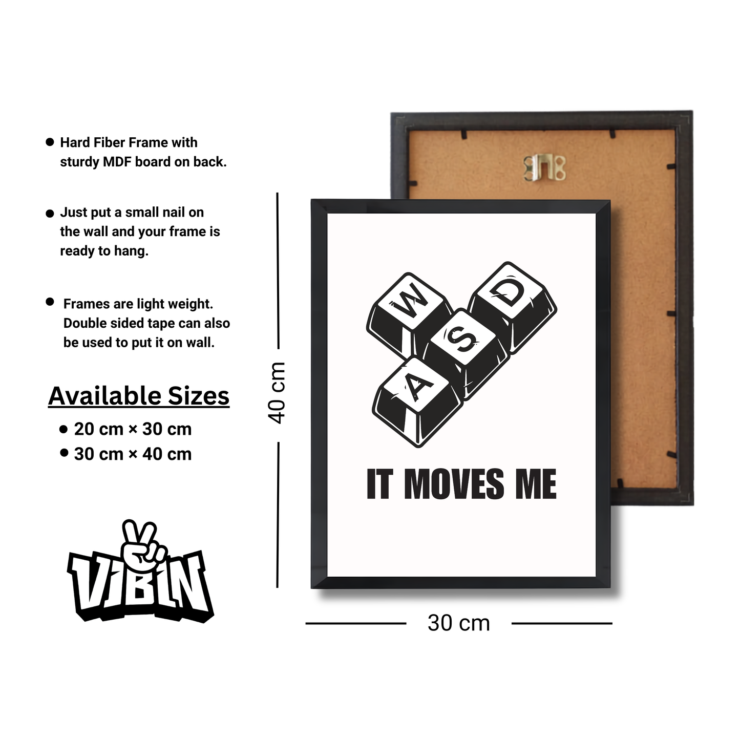 IT MOVES ME Gaming Poster #443