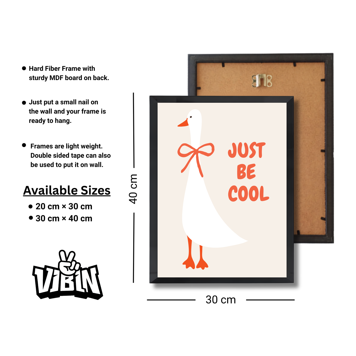 Just be cool Girly Poster #558