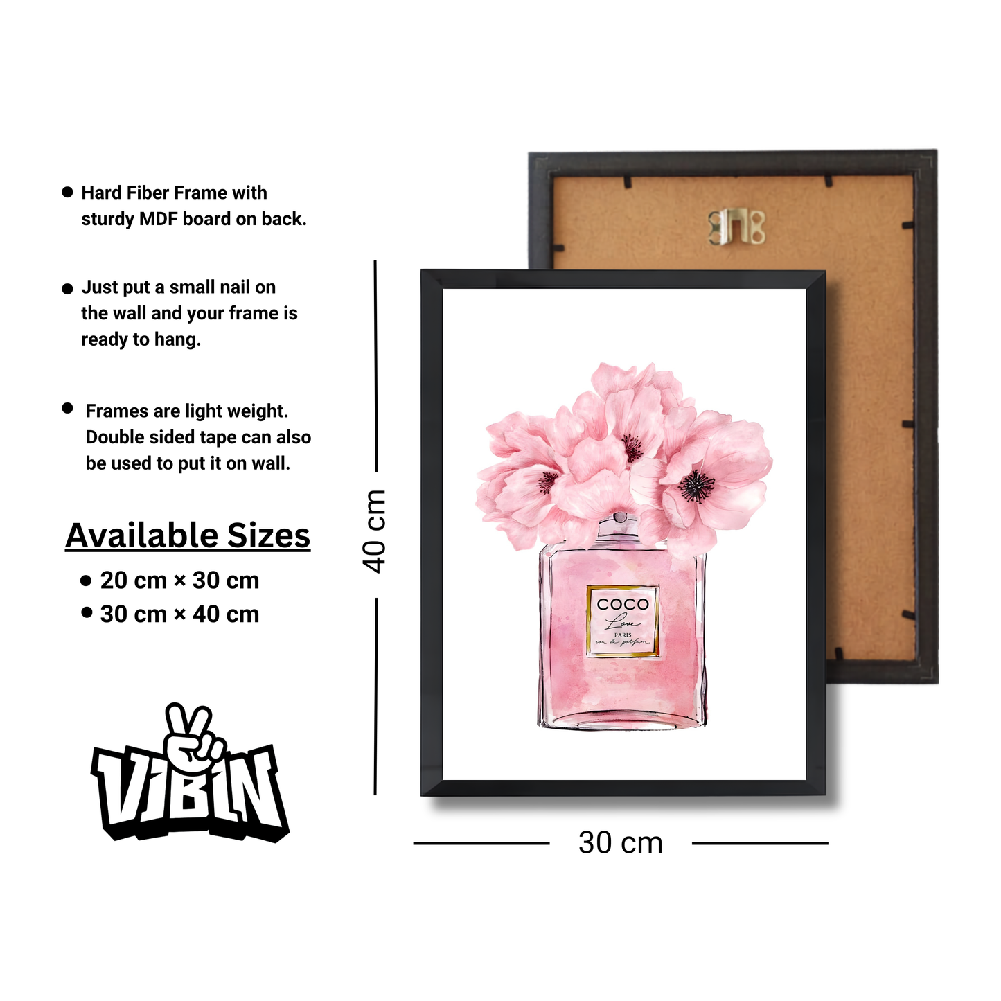 Coco Chanel perfume pink Girly Poster #452