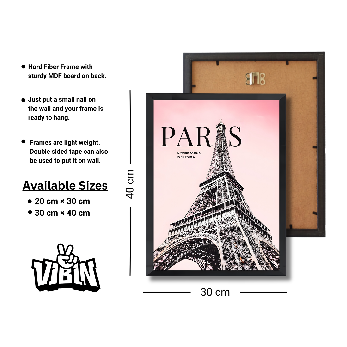 Paris Girly Poster #454