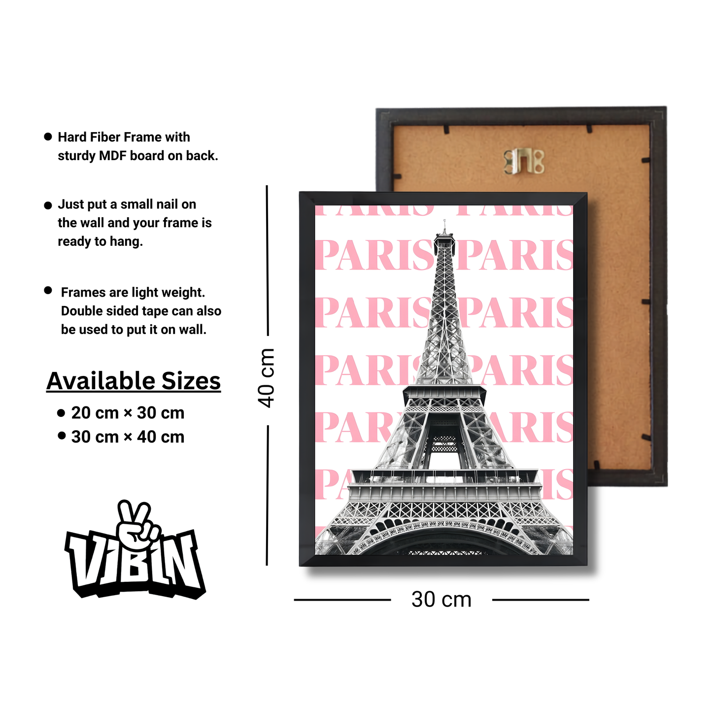 Paris Girly Poster #455