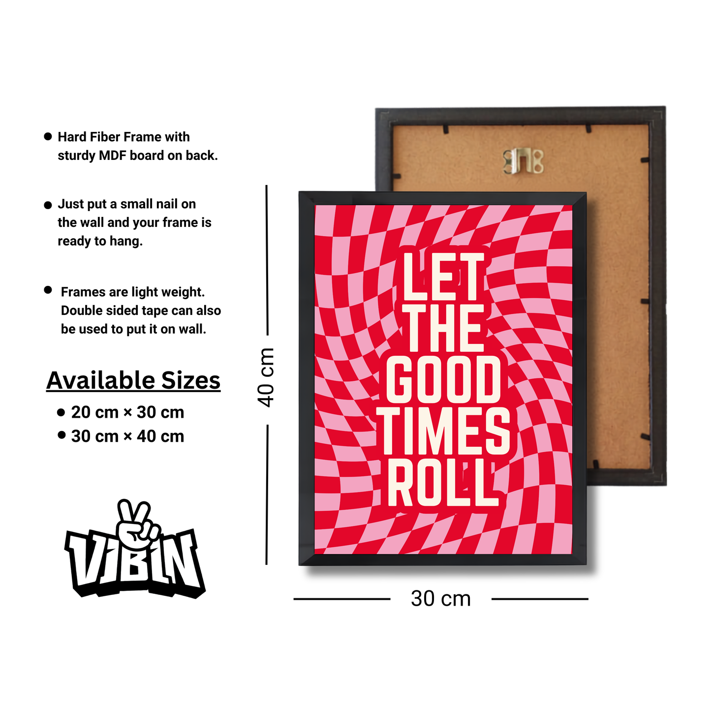 Let the good times roll Girly Poster #569