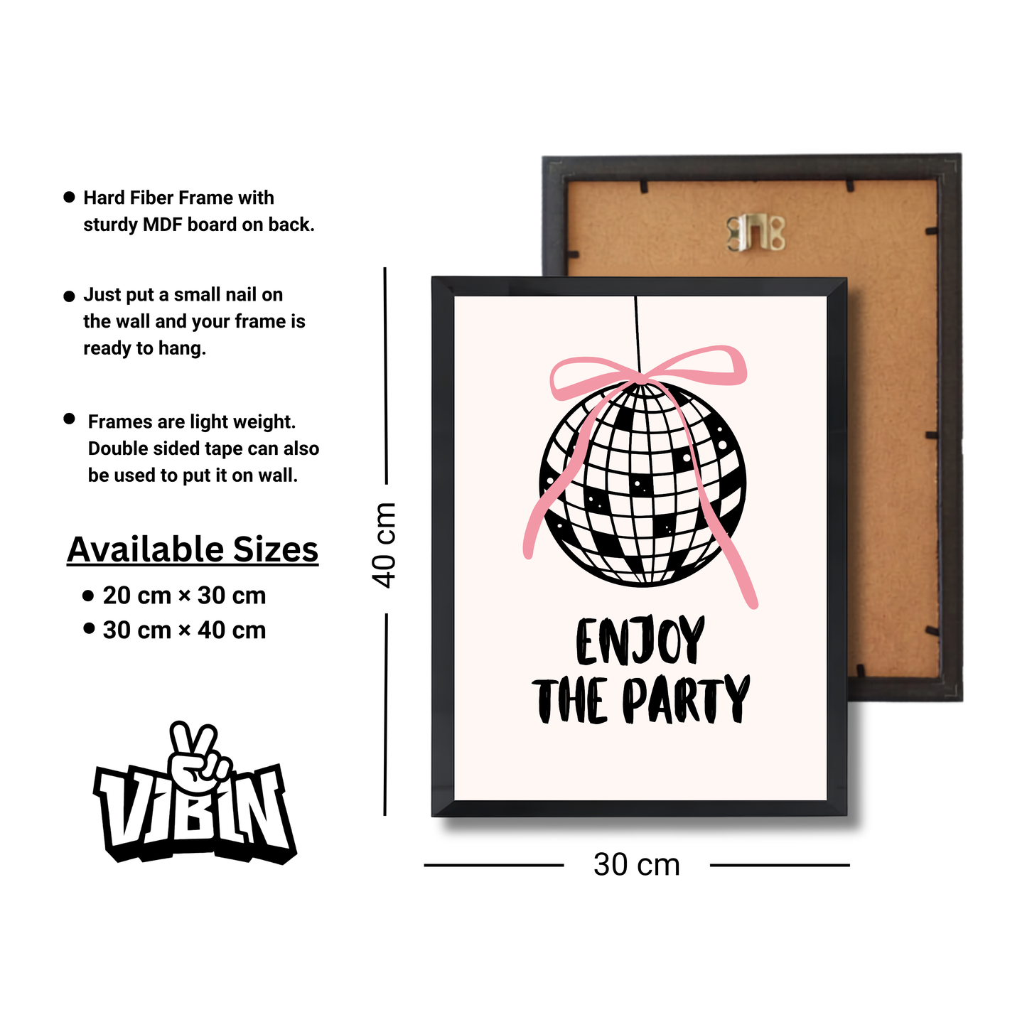 enjoy the party Girly Poster #570