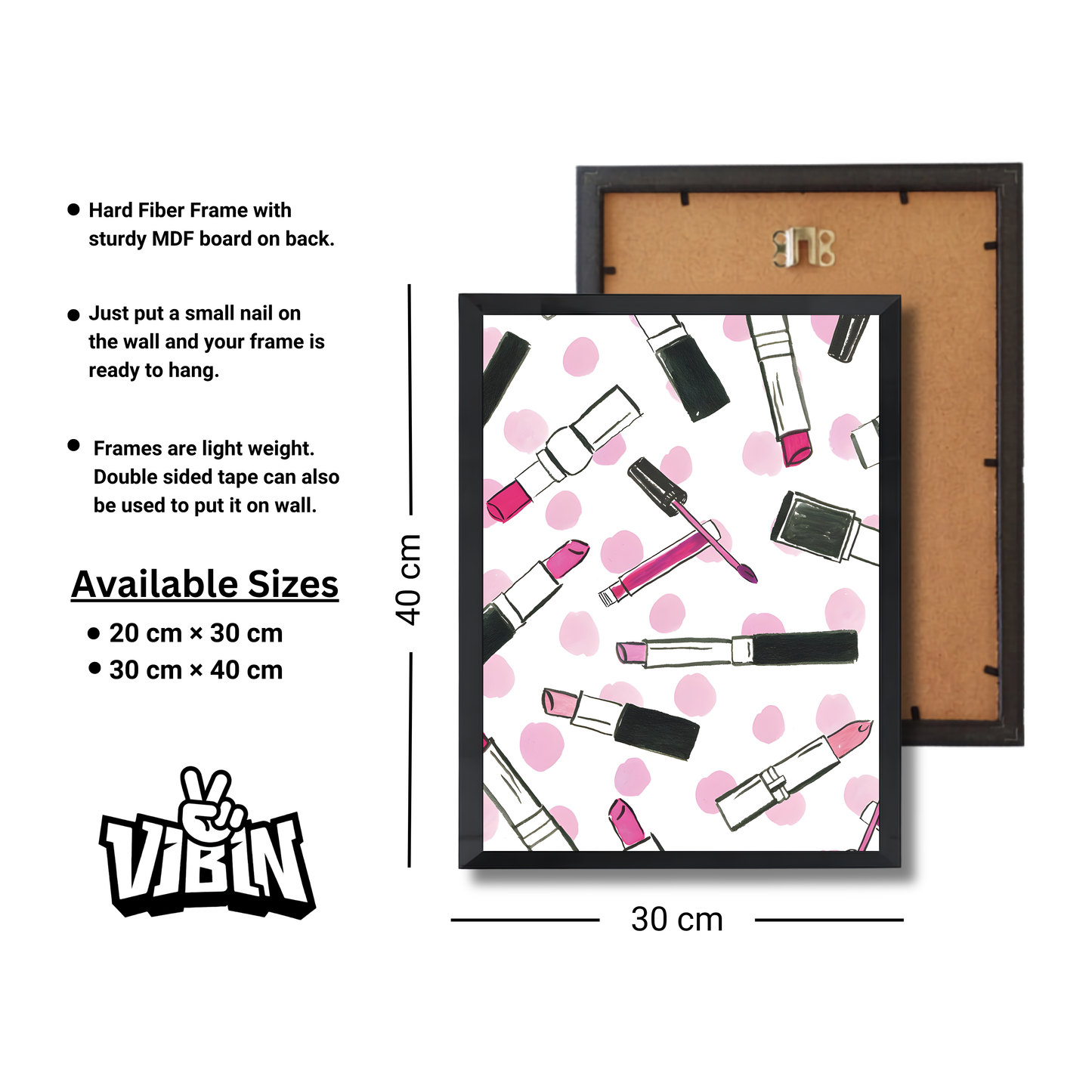 playful lipstick tubes and wands Girly Poster #489