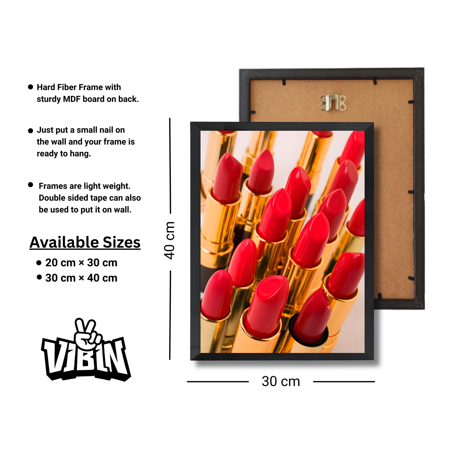 Group of Red Lipsticks Girly Poster #490