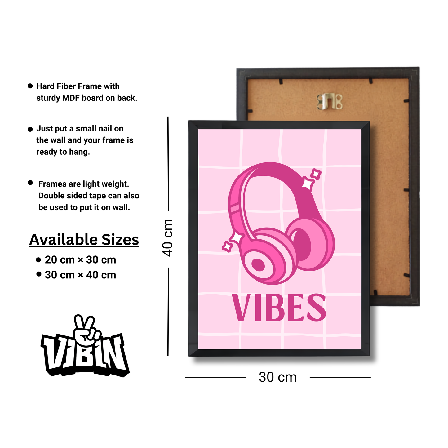 Vibes Girly Poster #572