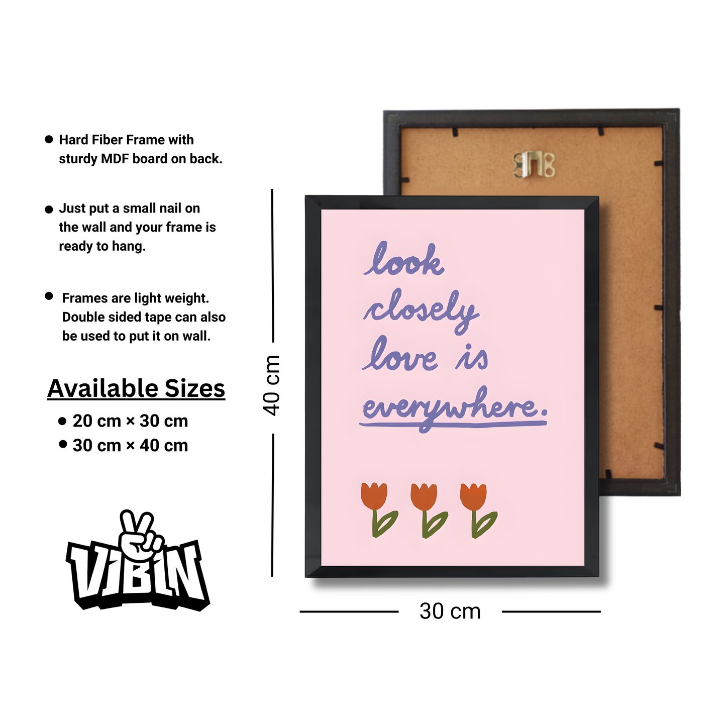 Love is Everywhere Girly Poster #509