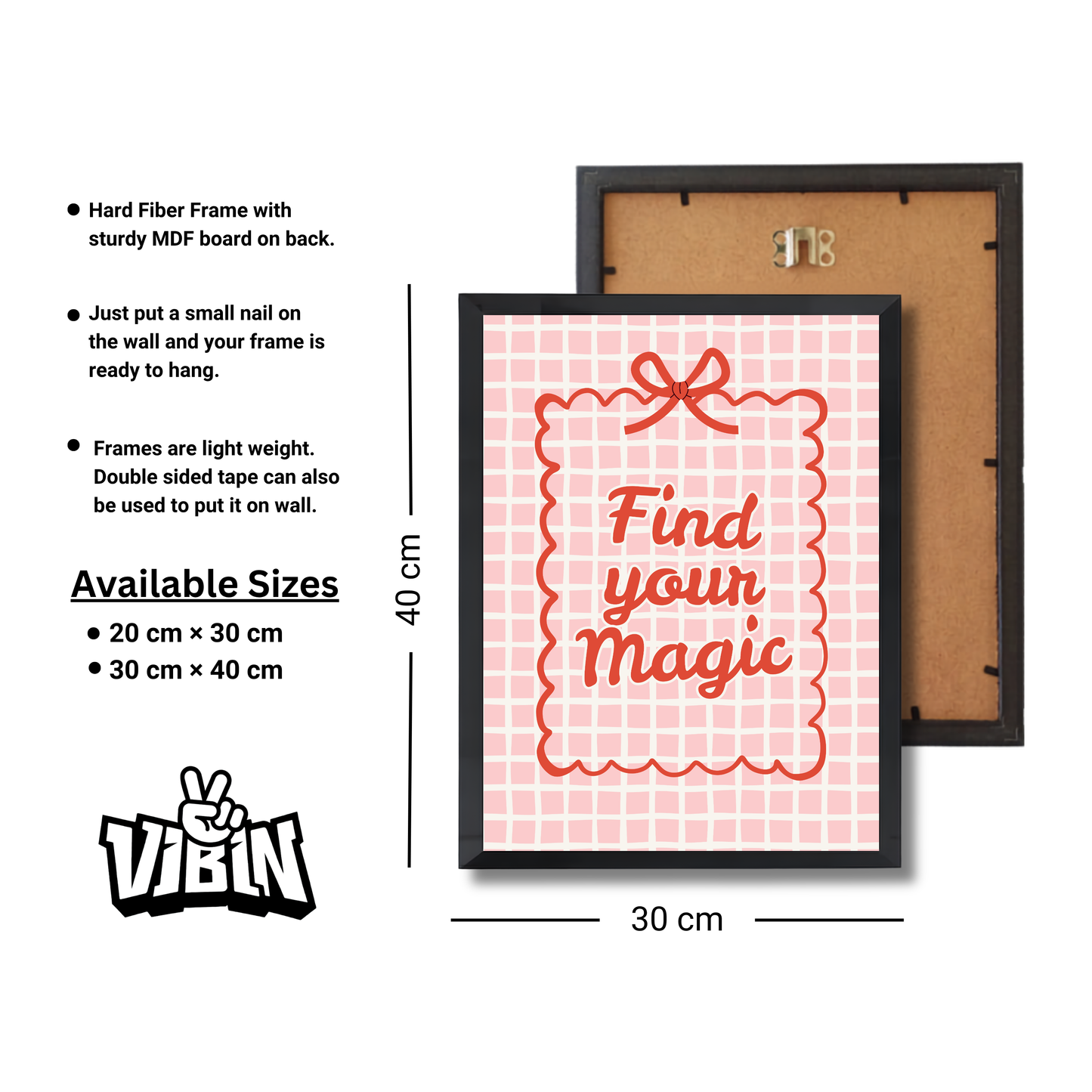 Find Your Magic Girly Poster #538
