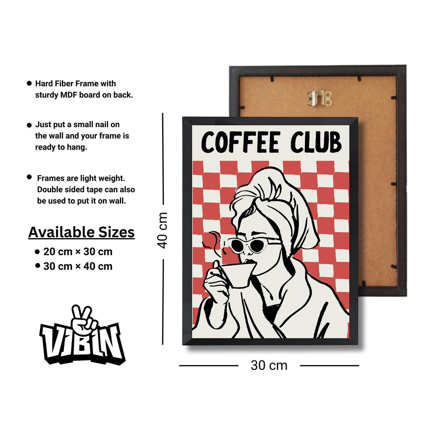 COFFEE CLUB Girly Poster #551