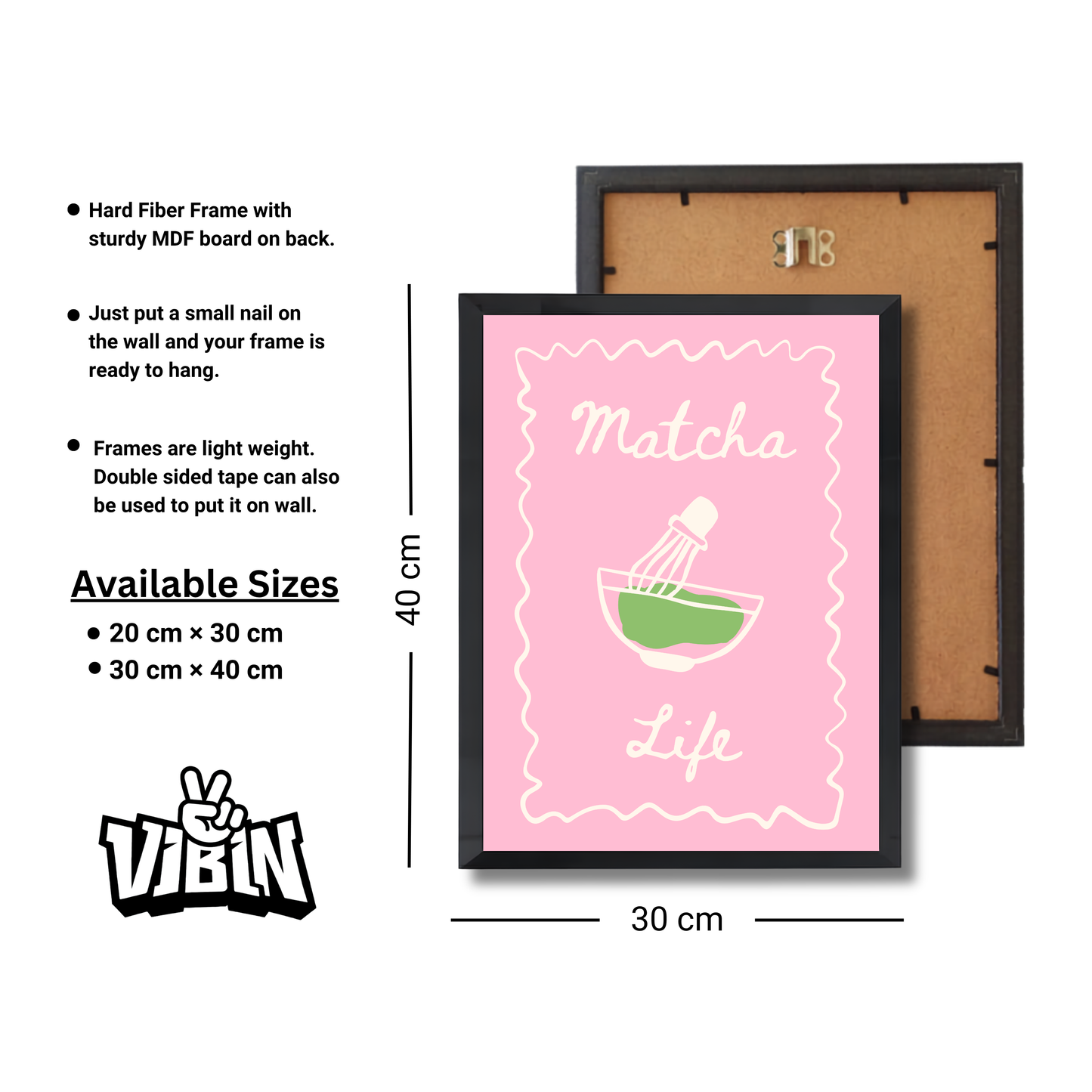 Matcha Life Girly Poster #552