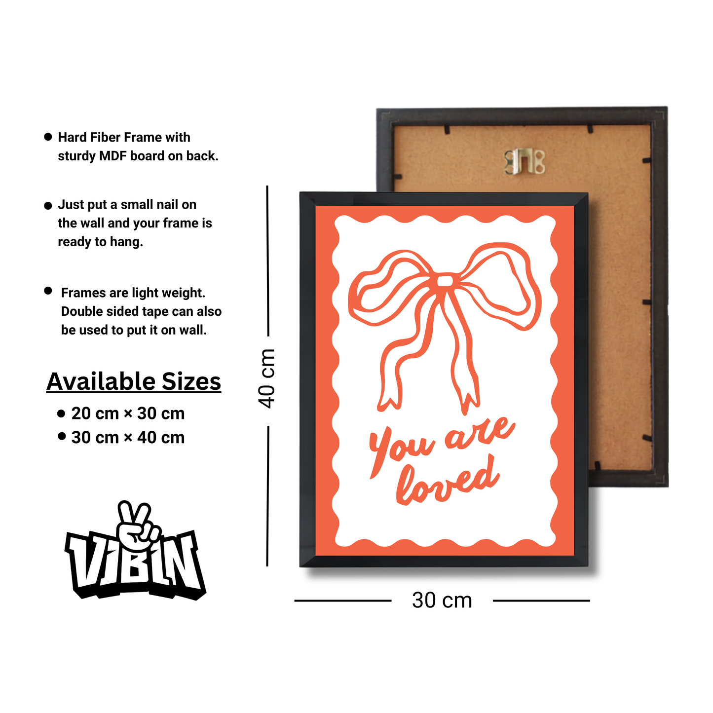 You are loved Girly Poster #577