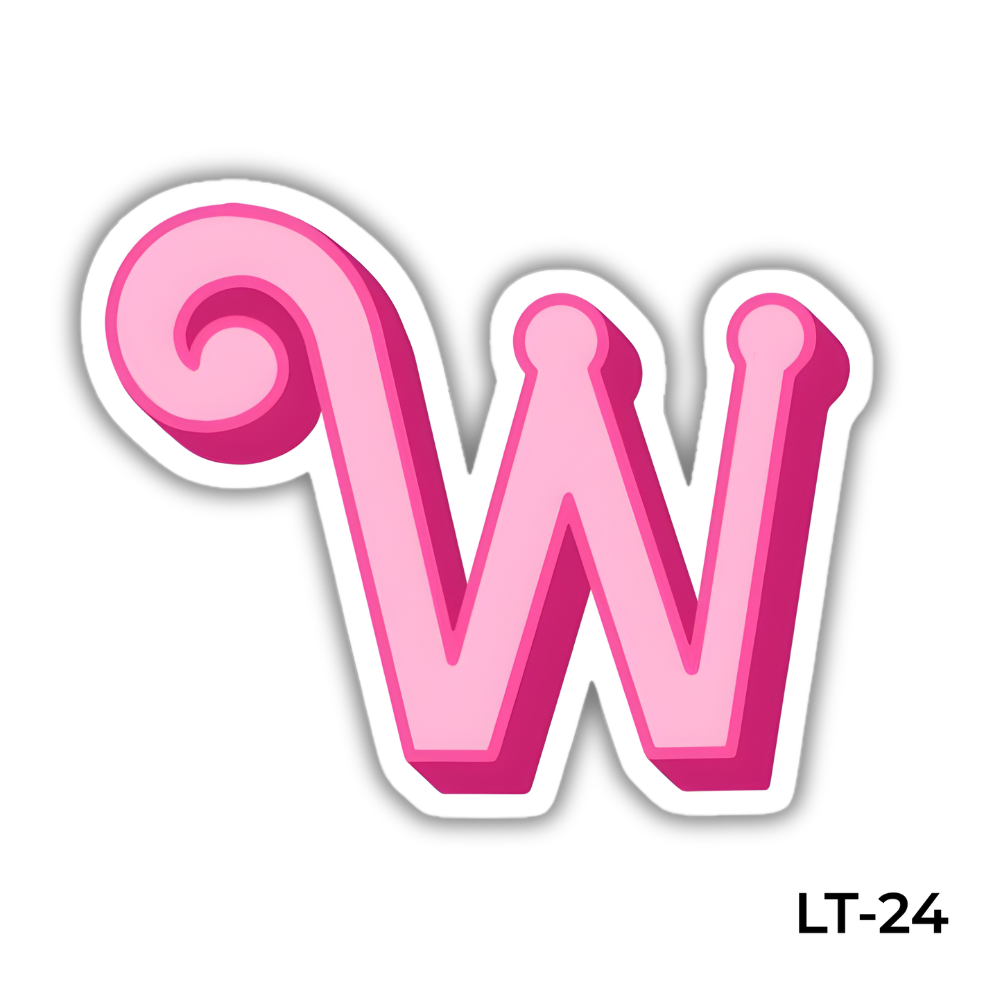 Barbie Initial W (LT-24)
