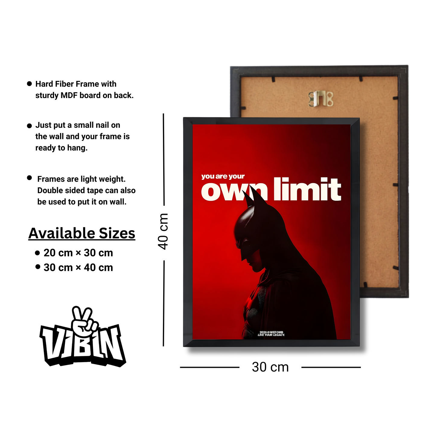 You are your own limit Motivational Poster #613