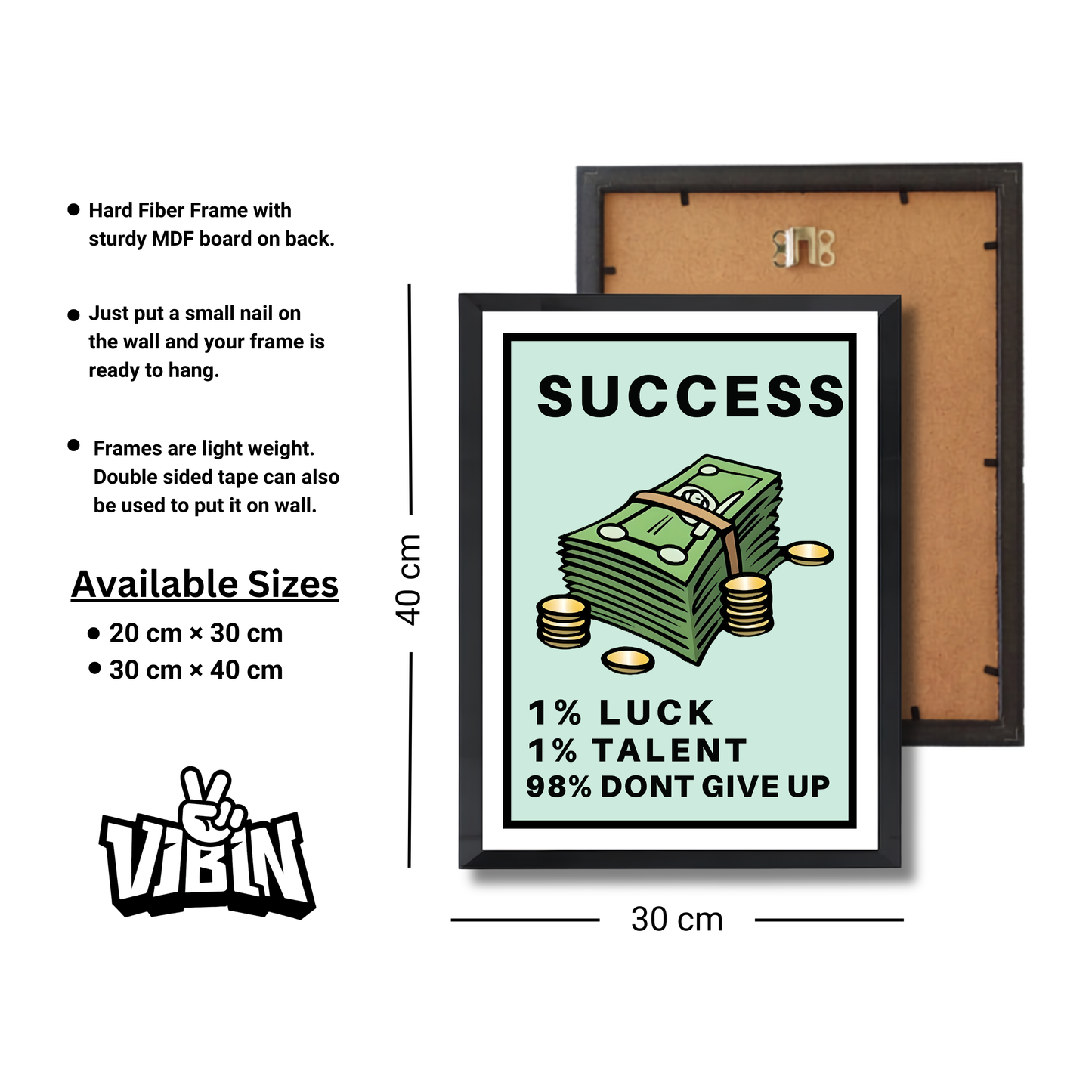 Quadro Sucesso motivational Poster #647