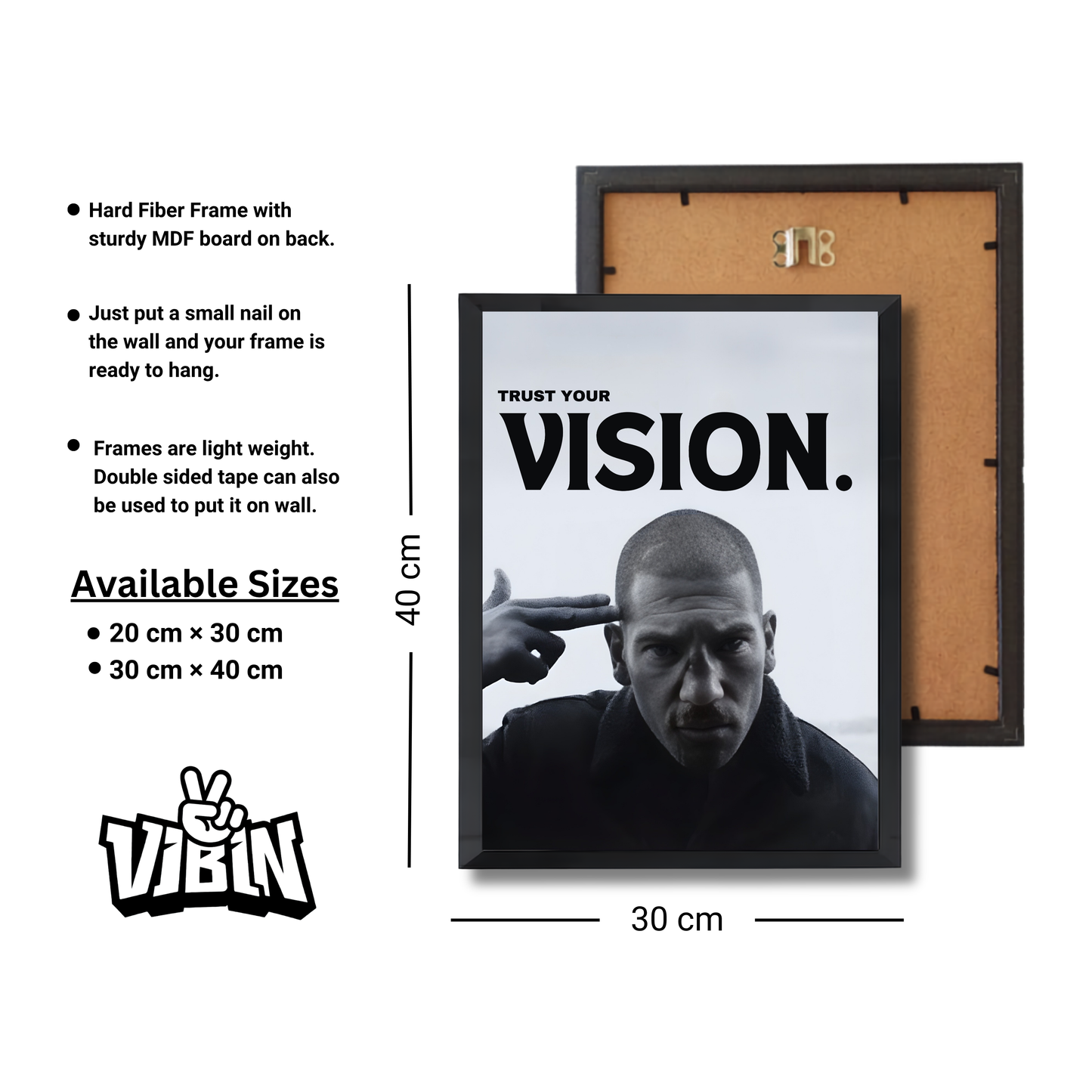Trust your vision Poster #665
