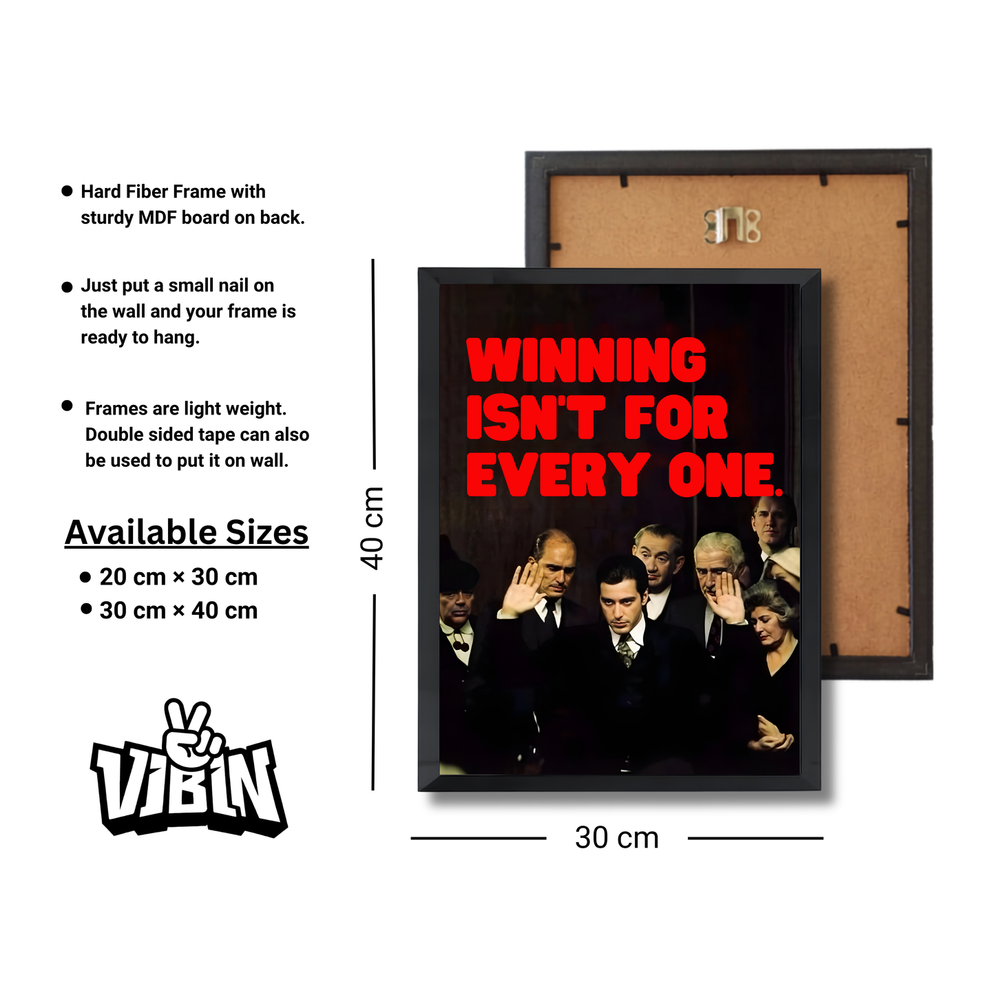 WINNING ISN'T FOR EVERY ONE. Poster #666
