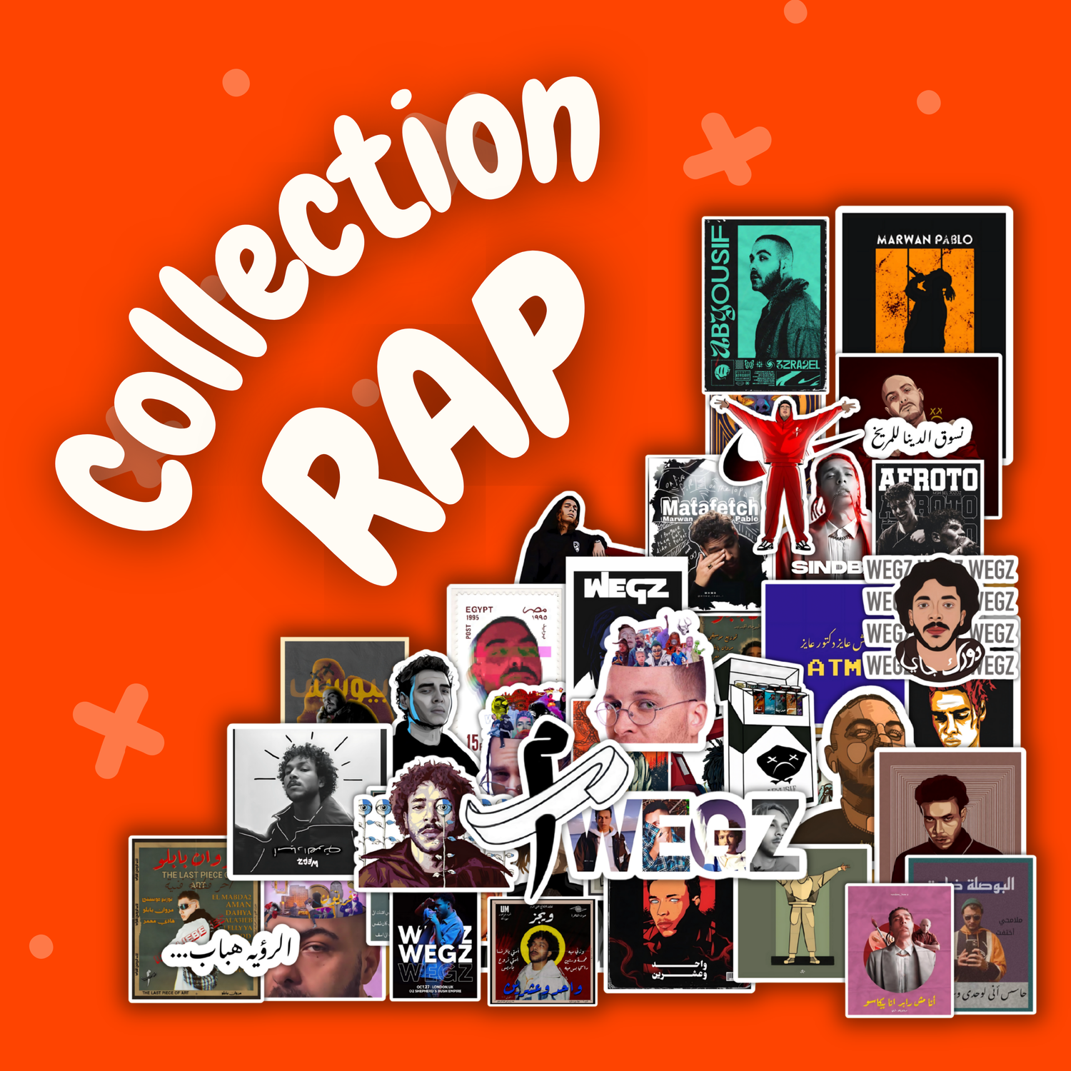 RAP Stickers