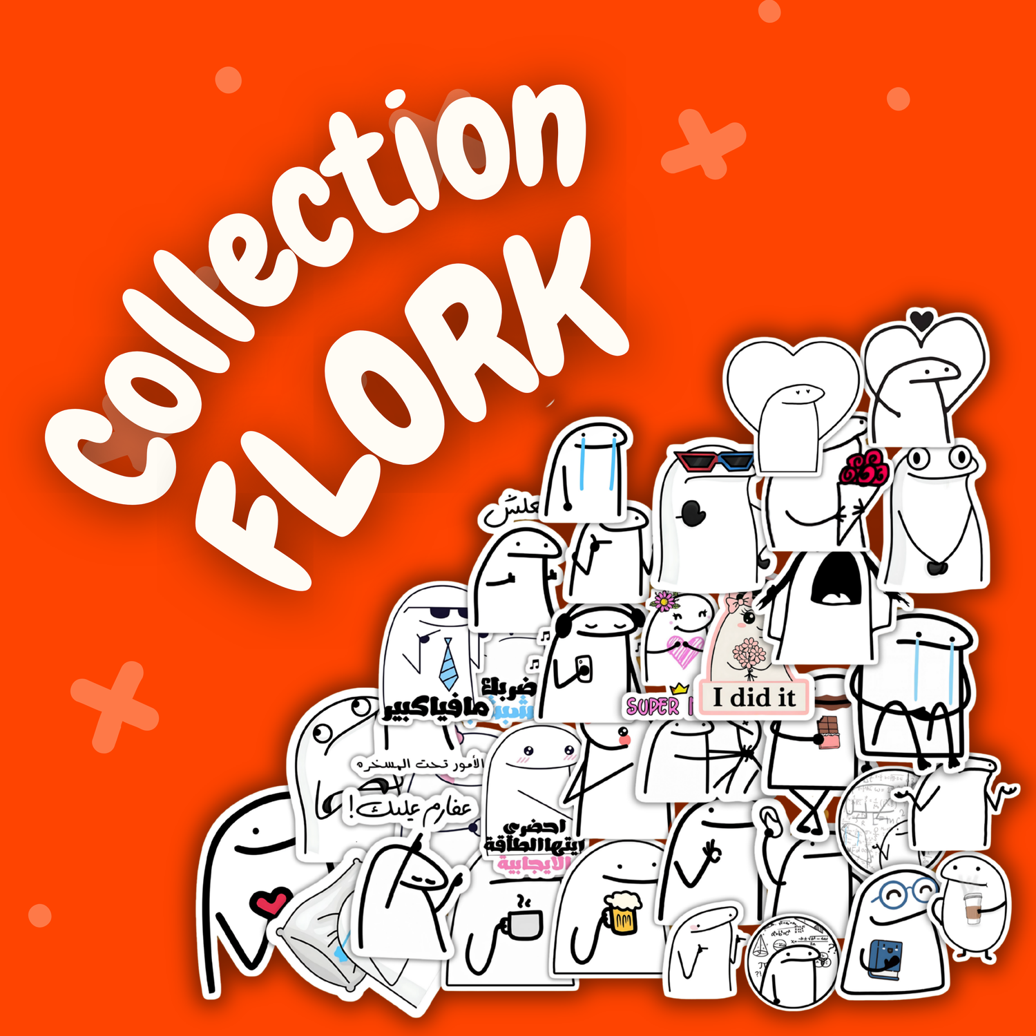 Flork Stickers