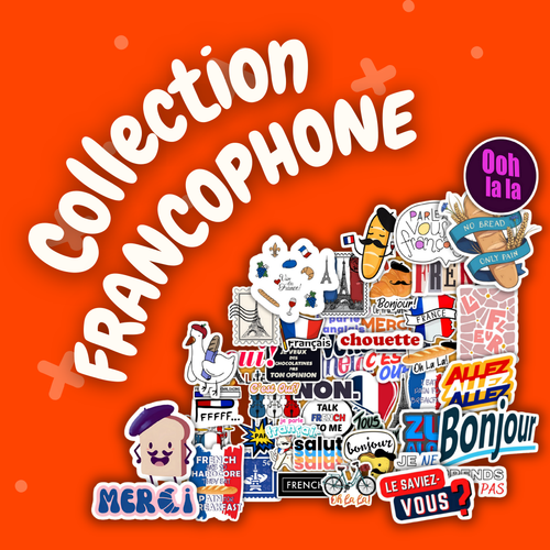 Francophone Stickers