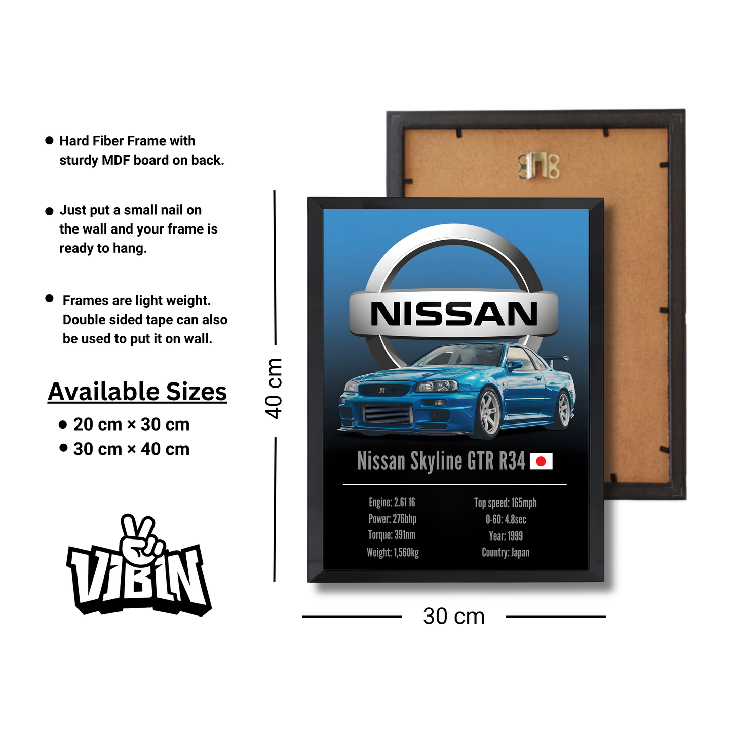 Nissan Skyline GTR R34 Poster #102