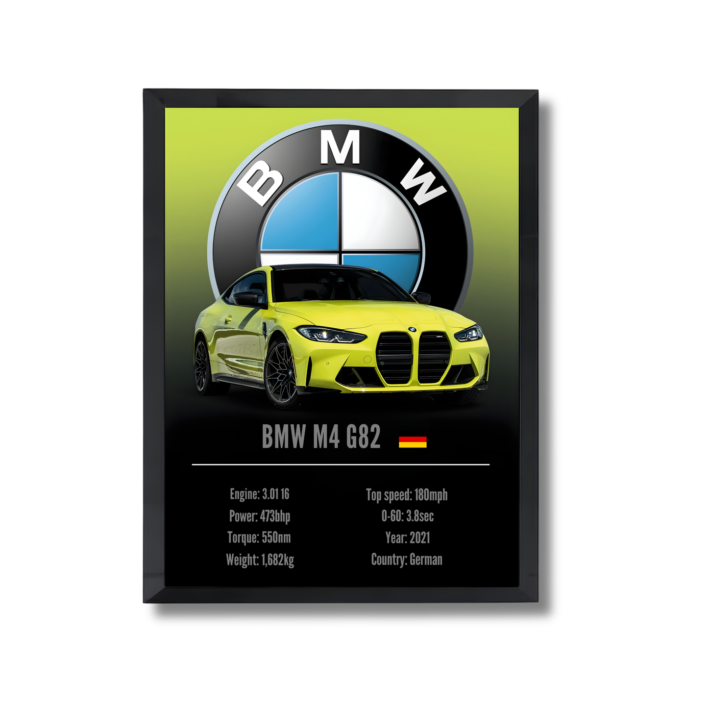 BMW M4 G82 Poster #103