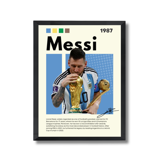 MESSI Football Poster #107