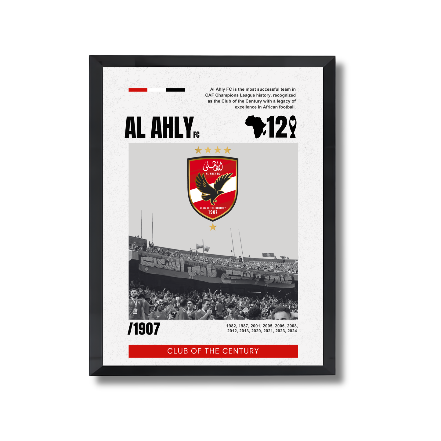 AL-AHLY F.C.  Football Poster #110