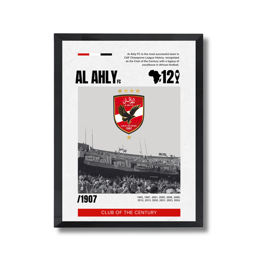 AL-AHLY F.C.  Football Poster #110