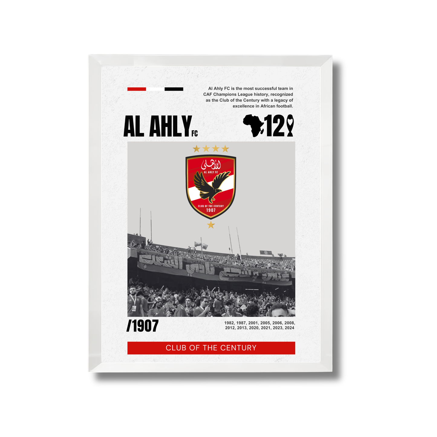 AL-AHLY F.C.  Football Poster #110