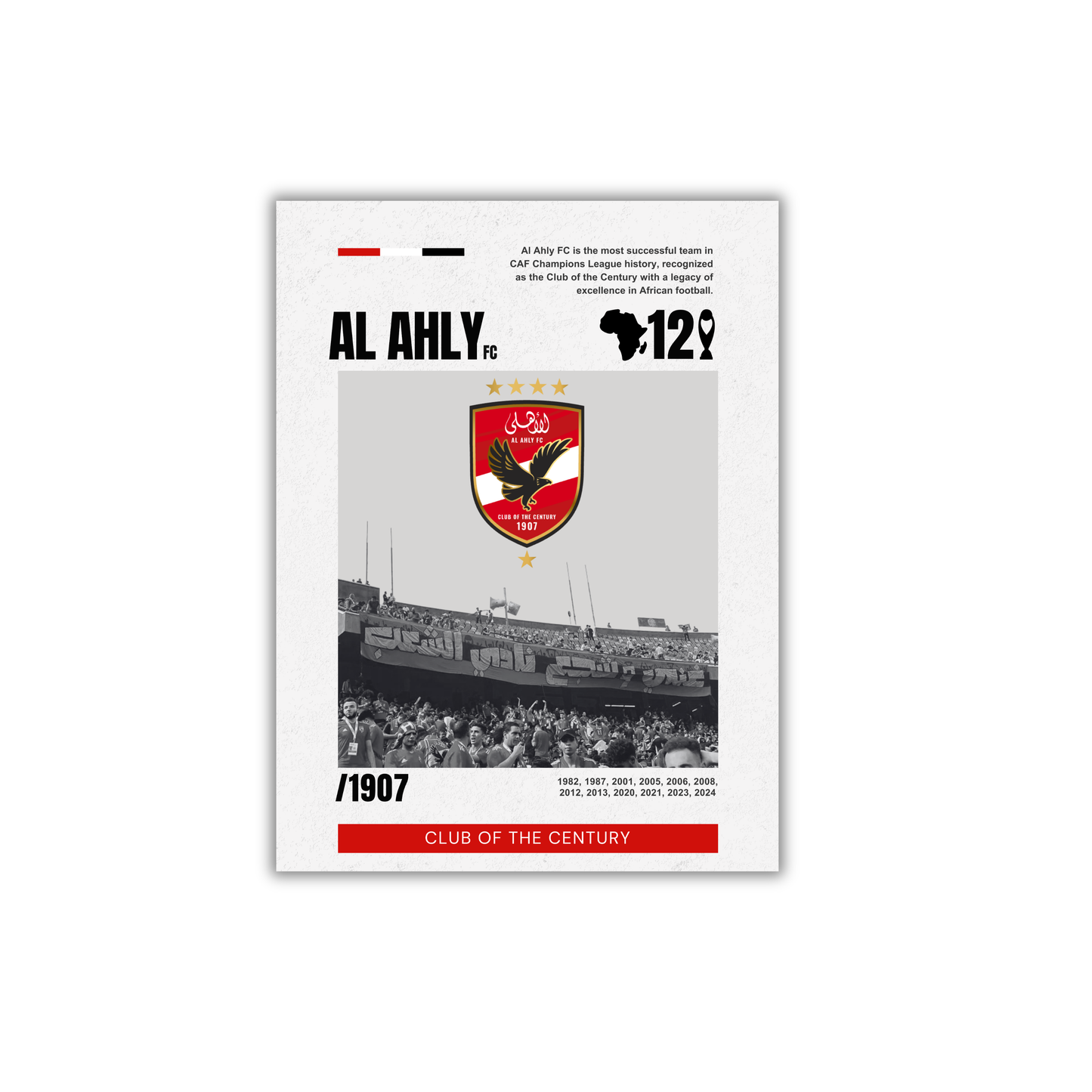 AL-AHLY F.C.  Football Poster #110