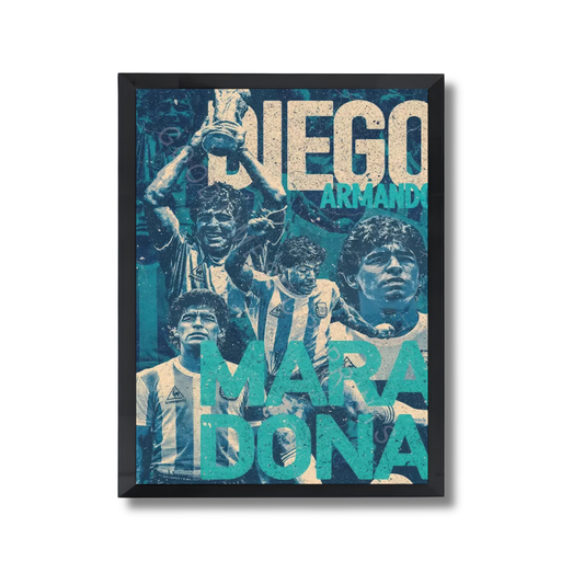 Maradona Football Poster #118