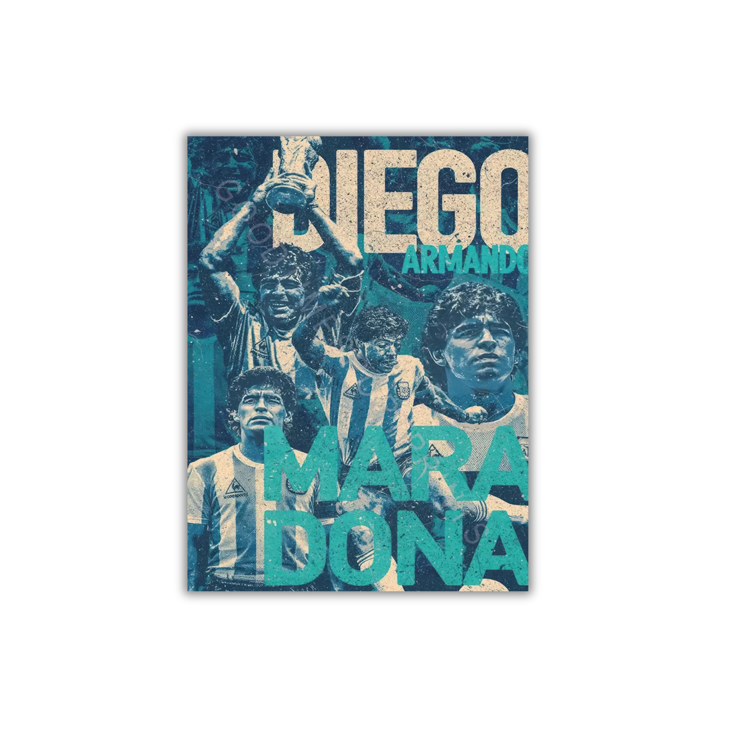 Maradona Football Poster #118