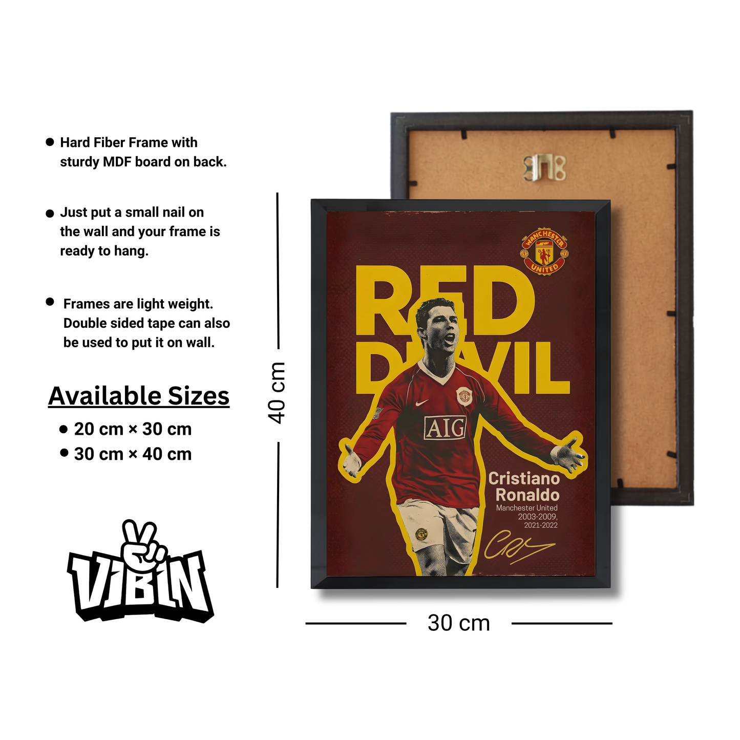 Cristiano Ronaldo-Manchester unaited Football Poster #120