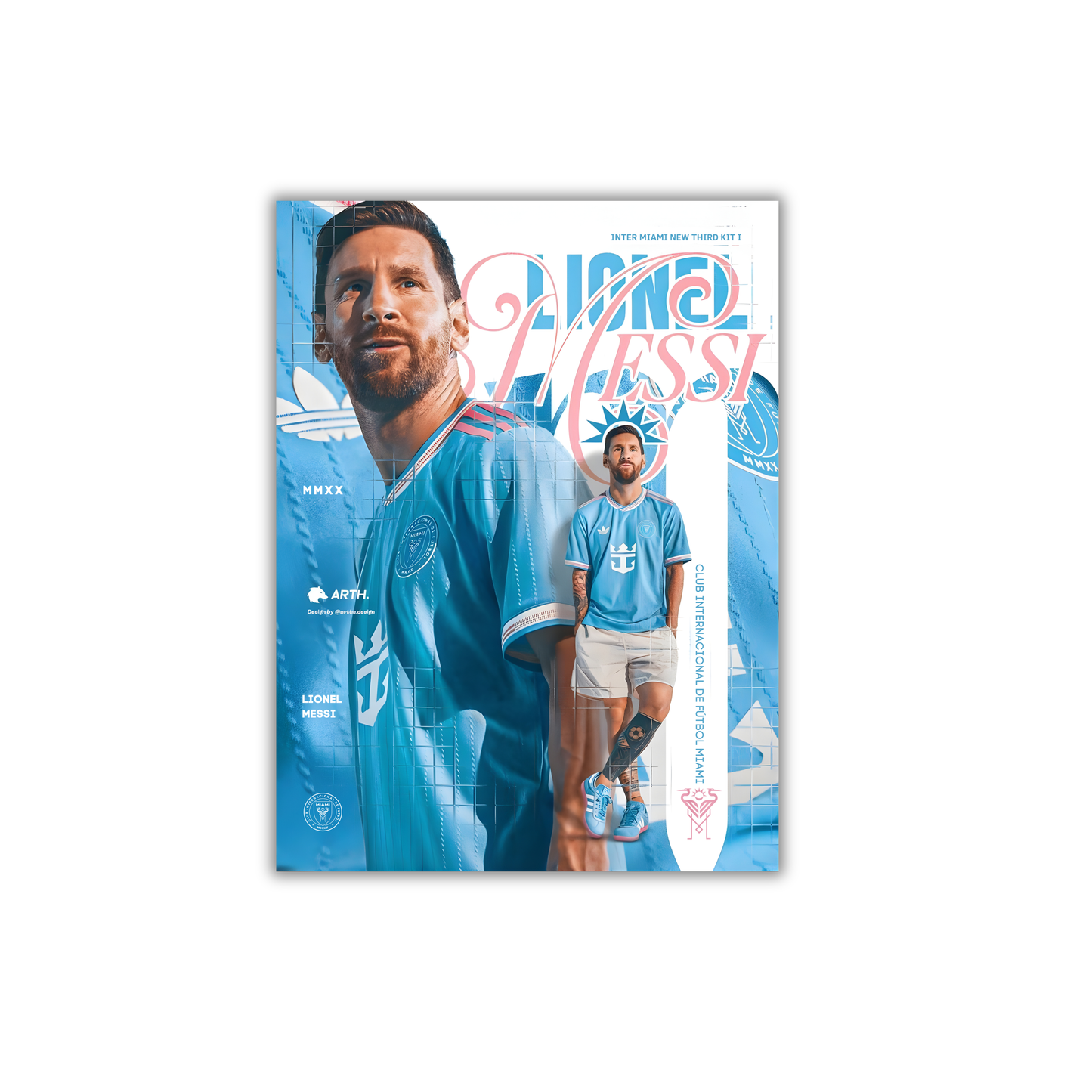 Lionel Messi Football Poster #121