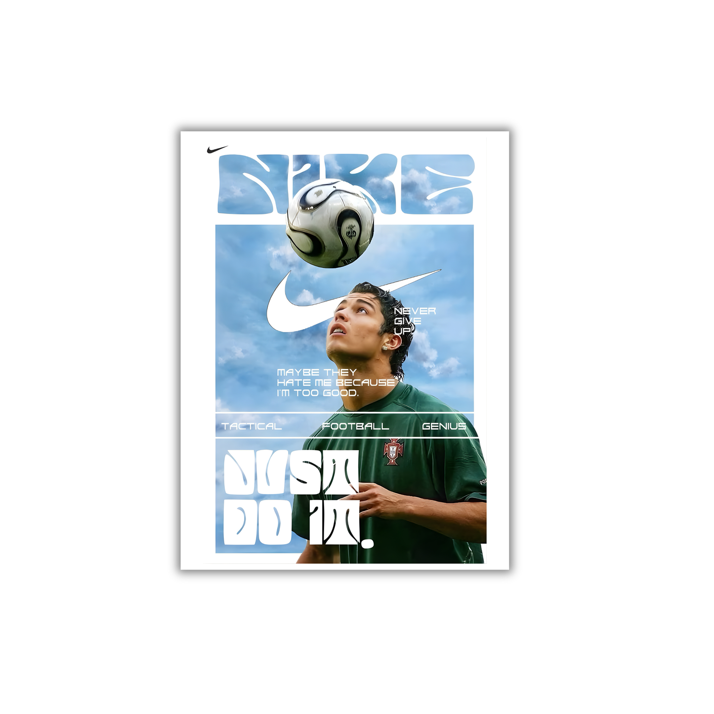 cristiano ronaldo Football Poster #122