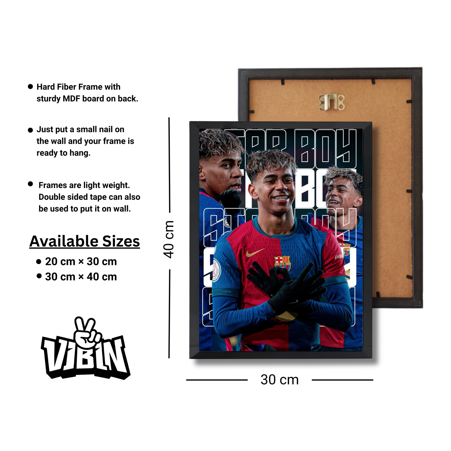 lamine Yamal Football Poster #124