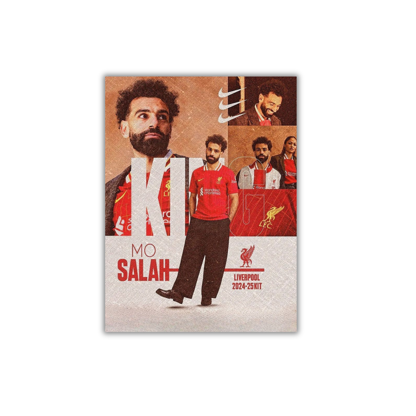 Mo Salah Football Poster #125