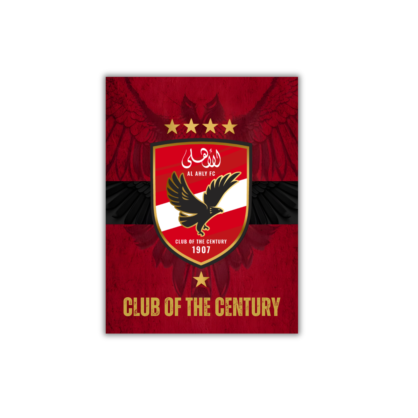 AL-AHLY Club of the century Football Poster #128