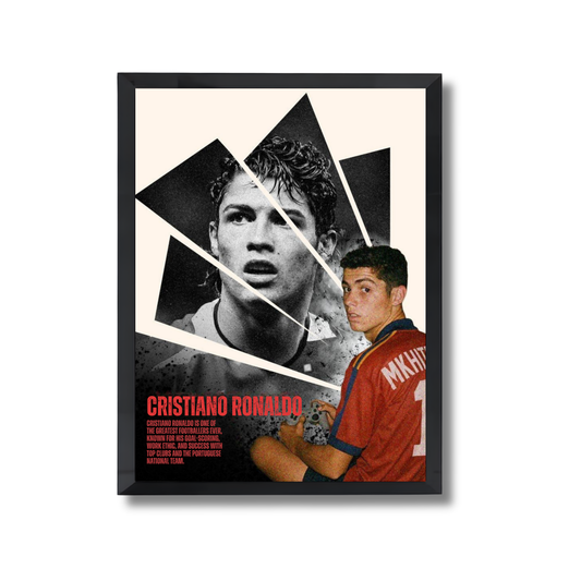 Cristiano Ronaldo Football Poster #130