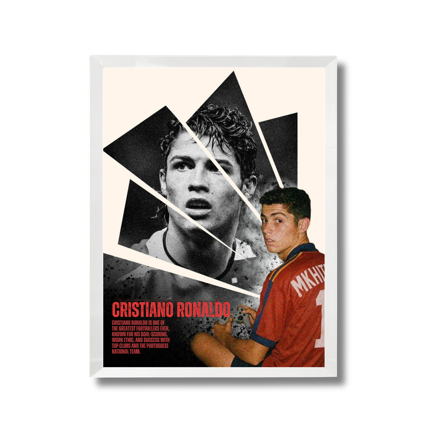 Cristiano Ronaldo Football Poster #130