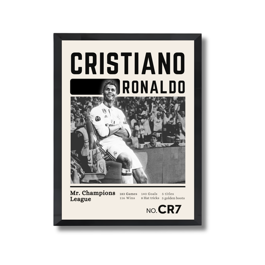 Cristiano Ronaldo Football Poster #131