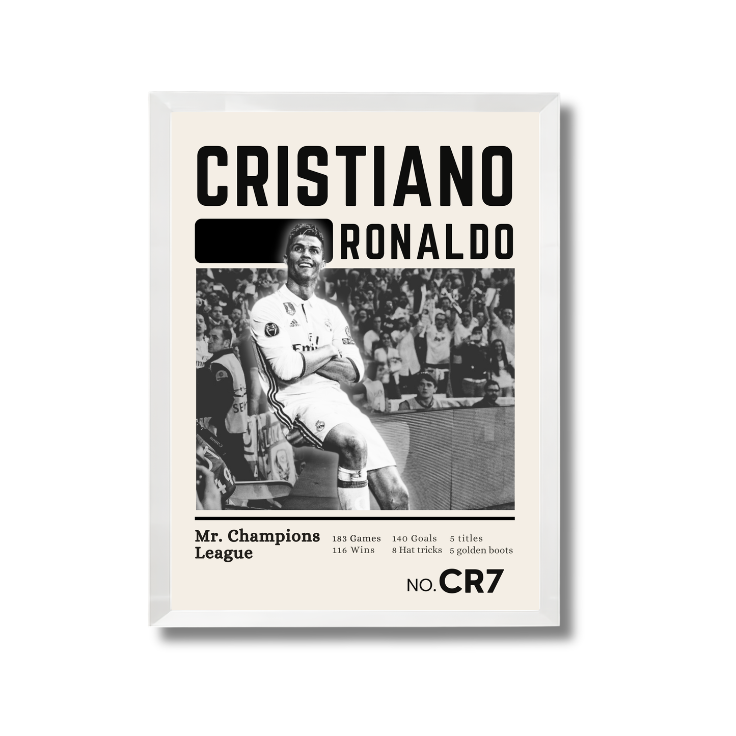 Cristiano Ronaldo Football Poster #131
