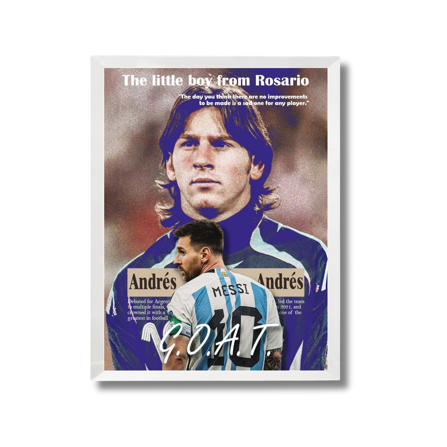 MESSI Football Poster #132