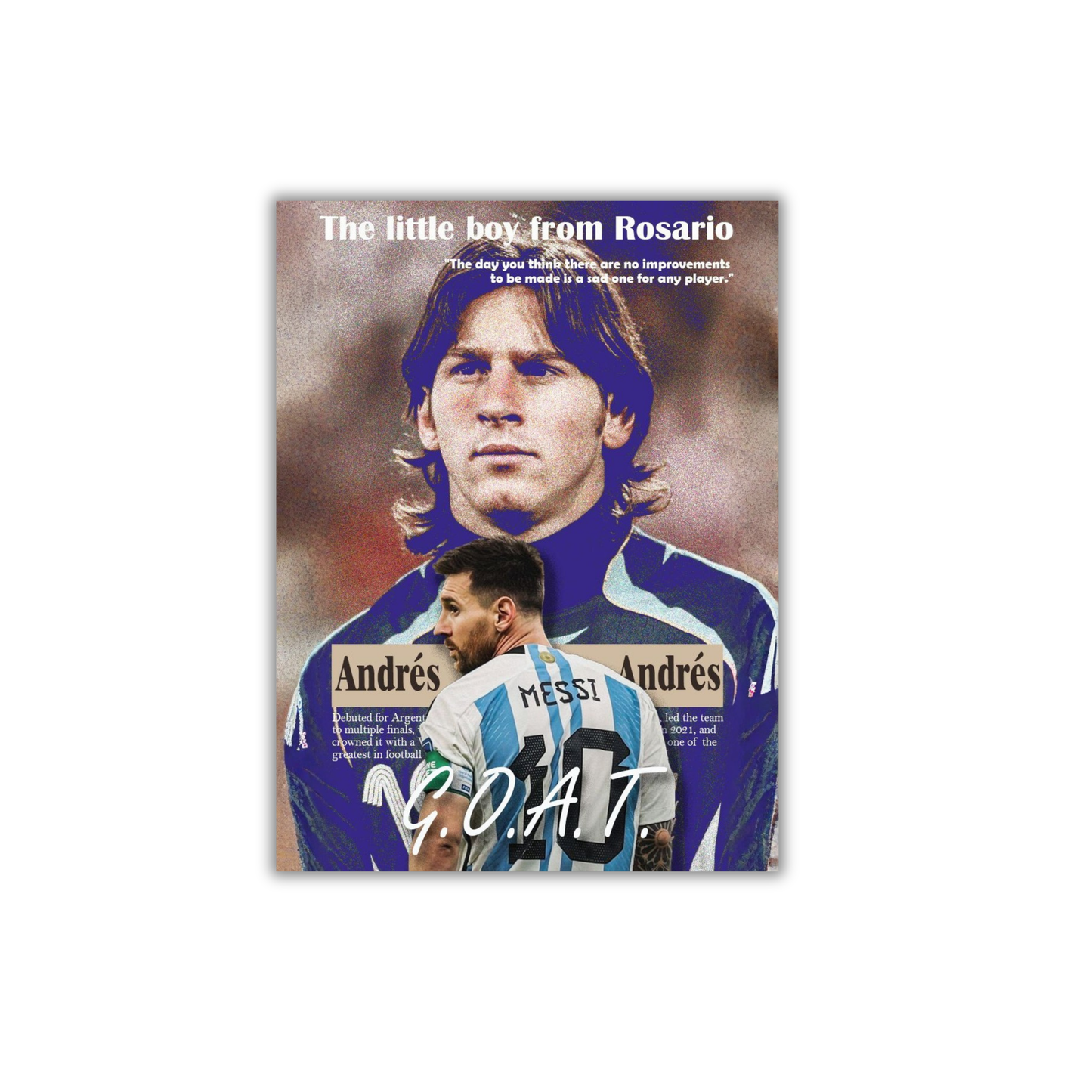 MESSI Football Poster #132