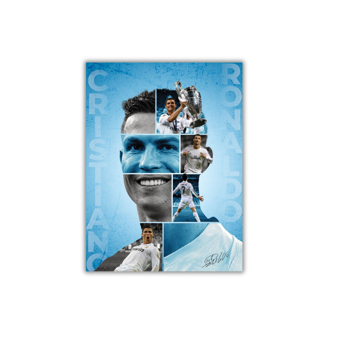 CRISTIANO RANALDO Football Poster #133