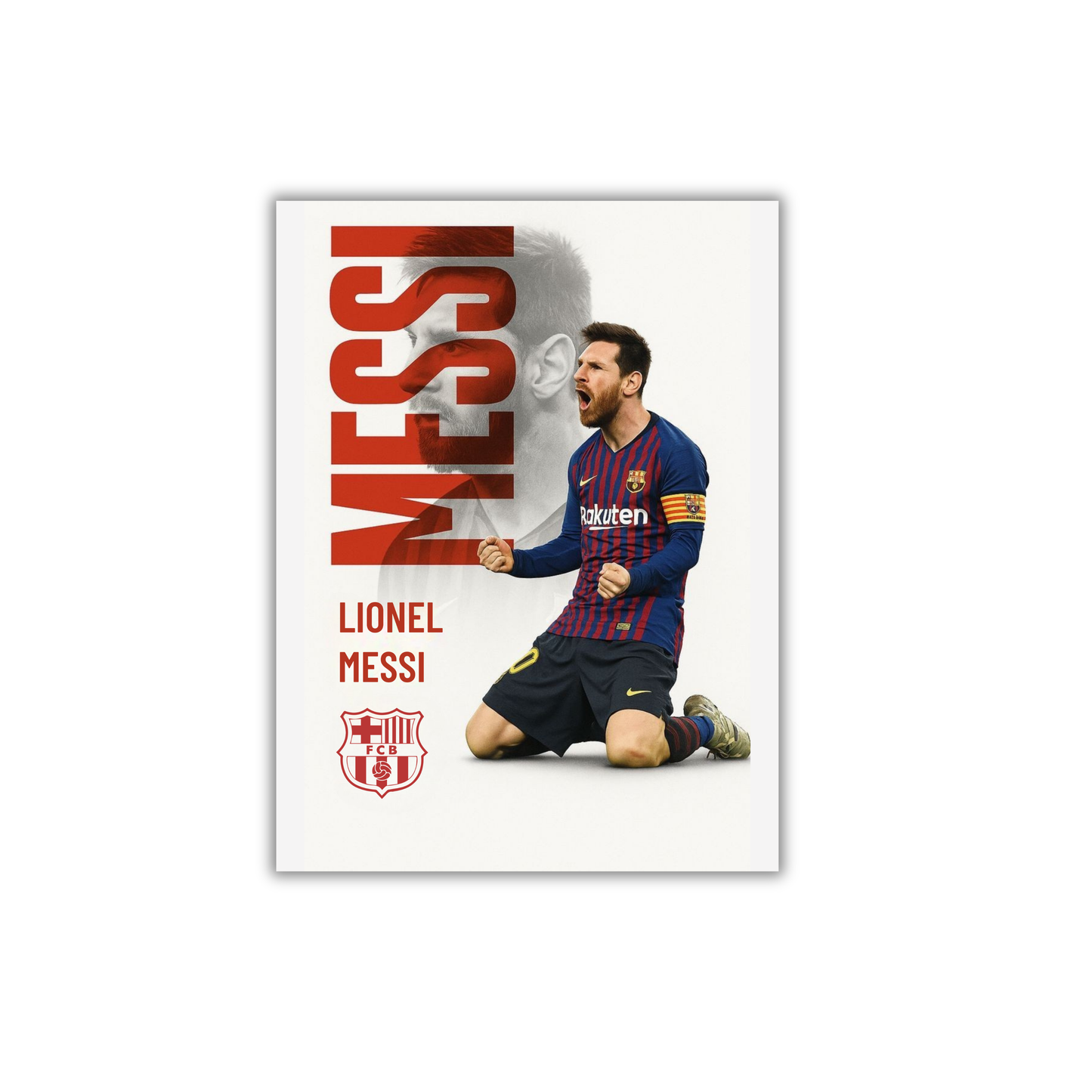 MESSI Football Poster #134