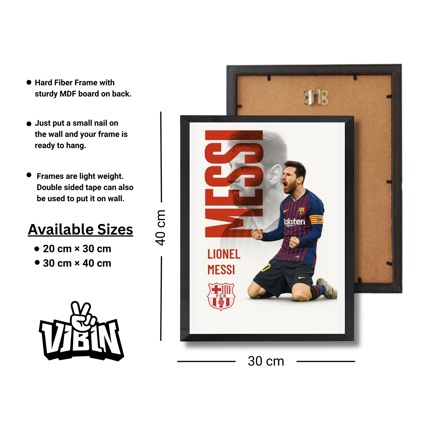MESSI Football Poster #134