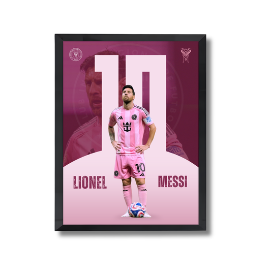 LIONEL MESSI Football Poster #136